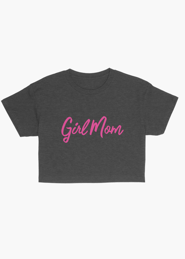 "Girl Mom" Crop Tee